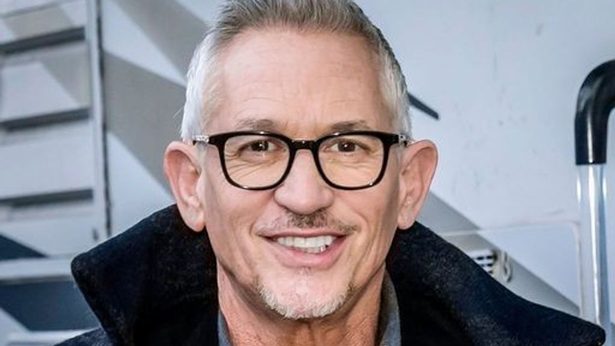 Gary Lineker smiling
