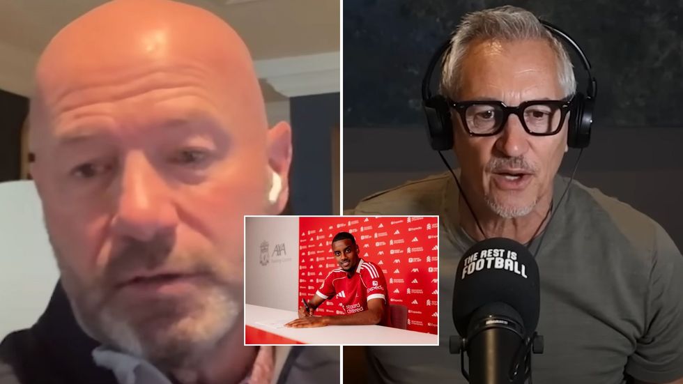 Gary Lineker in heated debate with Alan Shearer and Micah Richards after Alexander Isak saga