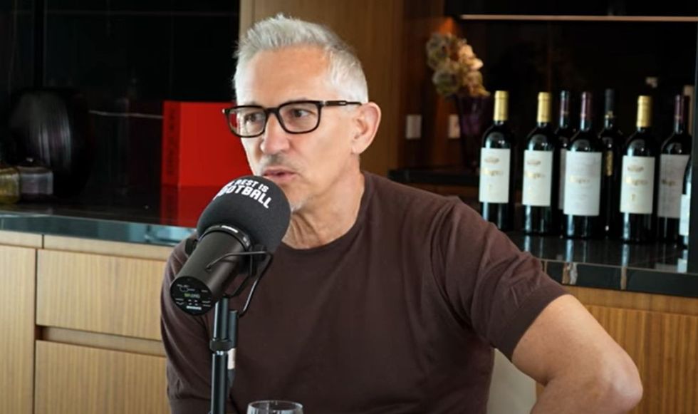 Gary Lineker took aim at the media