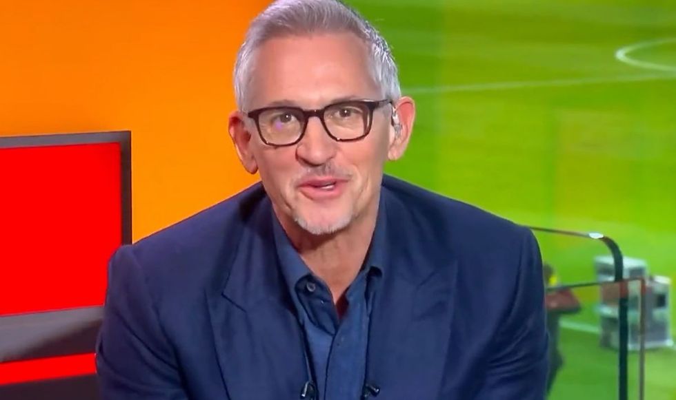 Gary Lineker was left red-faced last year when a similar incident occured