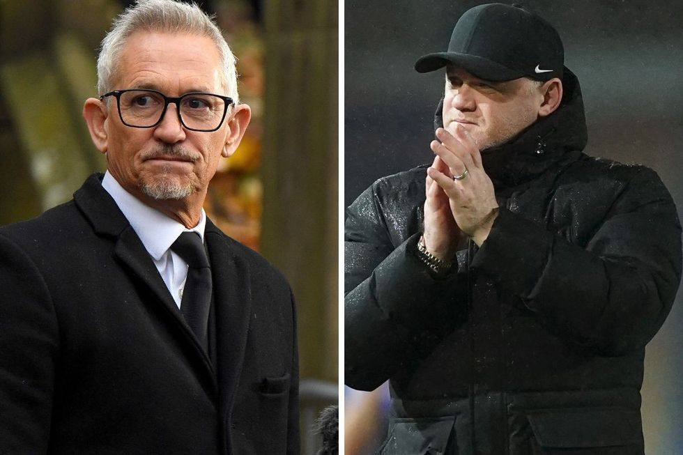Gary Lineker Wayne Rooney