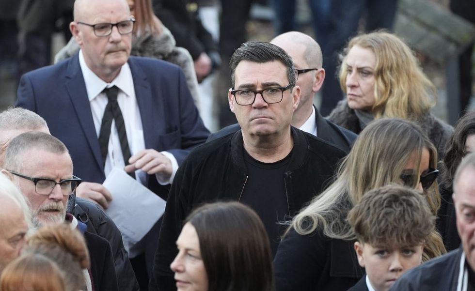 Gary 'Mani' Mounfield funeral: Andy Burnham