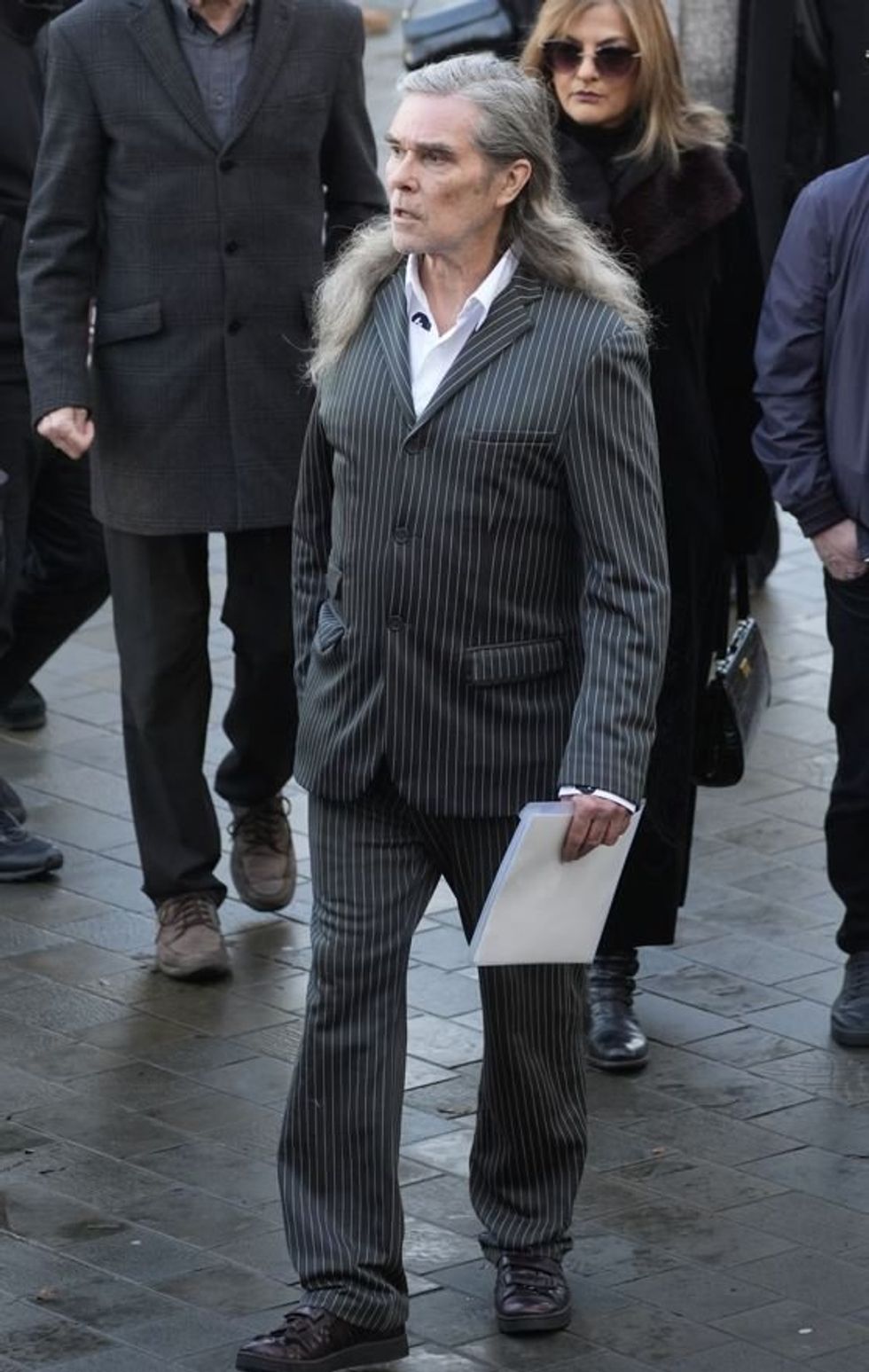 Gary 'Mani' Mounfield funeral: Ian Brown