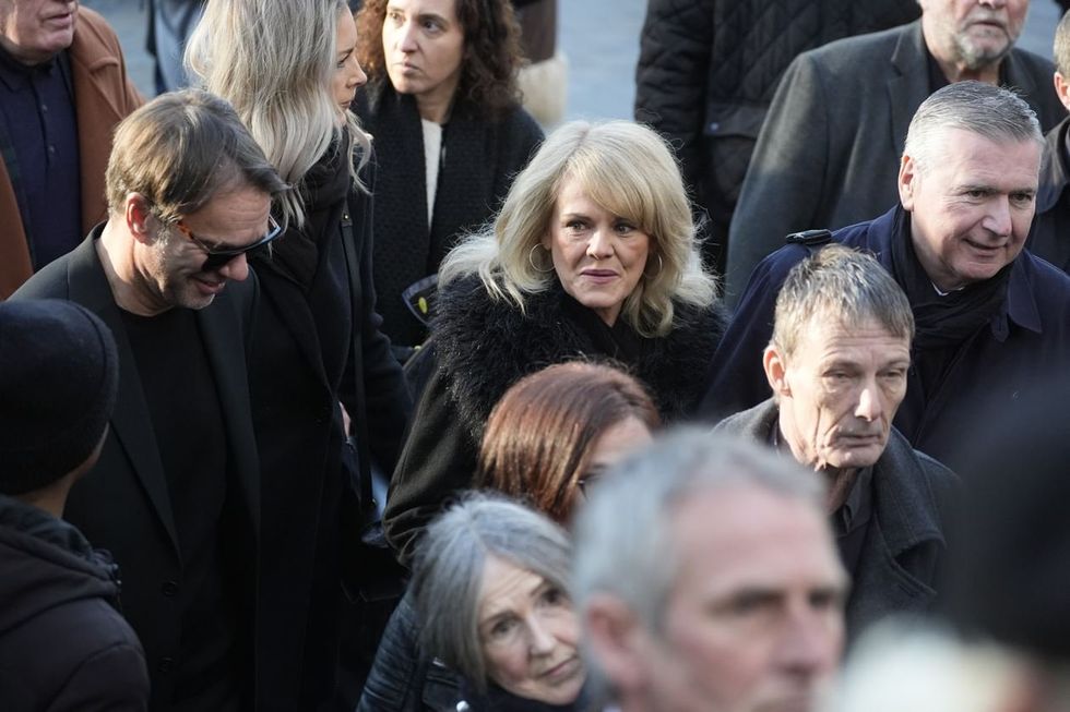 Gary 'Mani' Mounfield funeral: Sally Lindsay