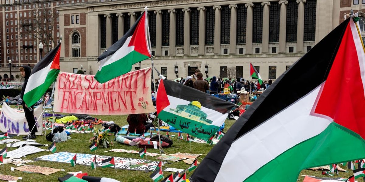 NextImg:Columbia University sends classes online after pro-Palestinian protests