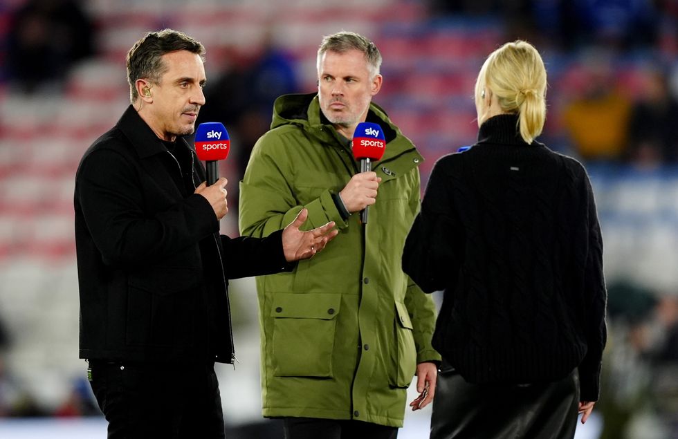 Gary Neville and Jamie Carragher
