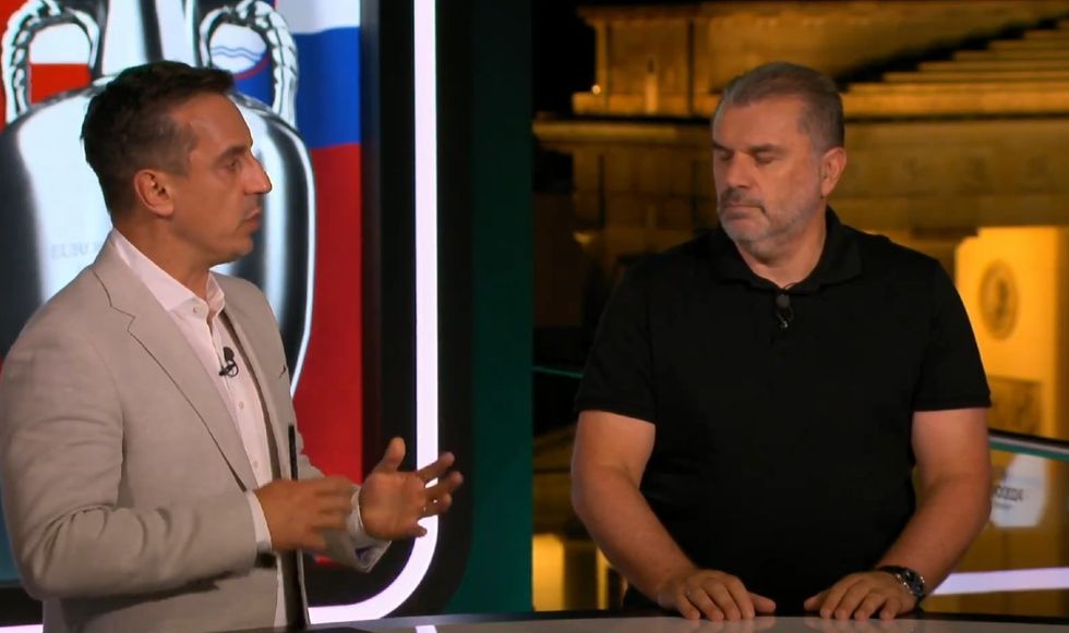 Gary Neville England Slovenia