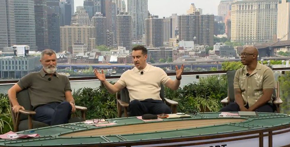 Gary Neville fiercely defended himself after clashing with Roy Keane