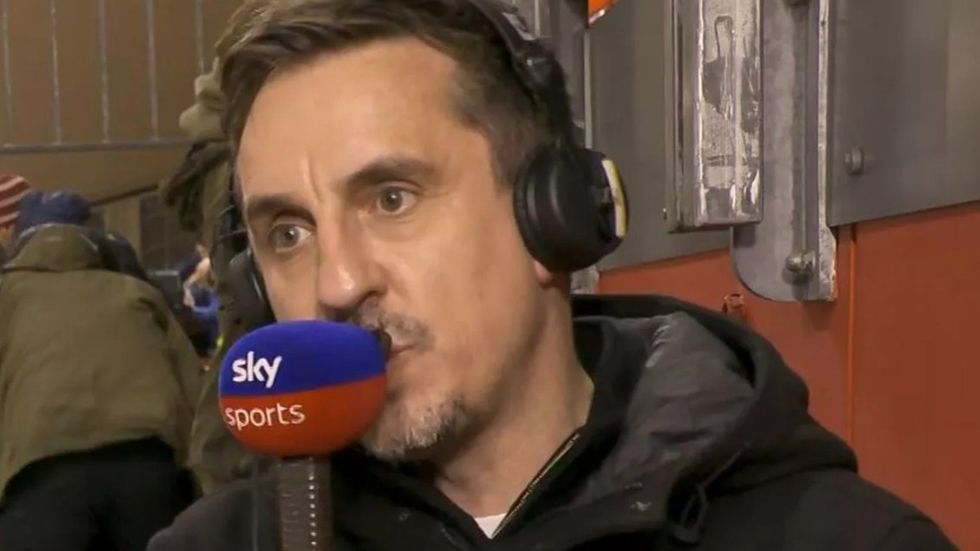 Gary Neville has ripped into Liverpool star Milos Kerkez following the club's 2-1 defeat to Manchester United at Anfield on Sunday, suggesting the left-back 'plays like a 10-year-old'