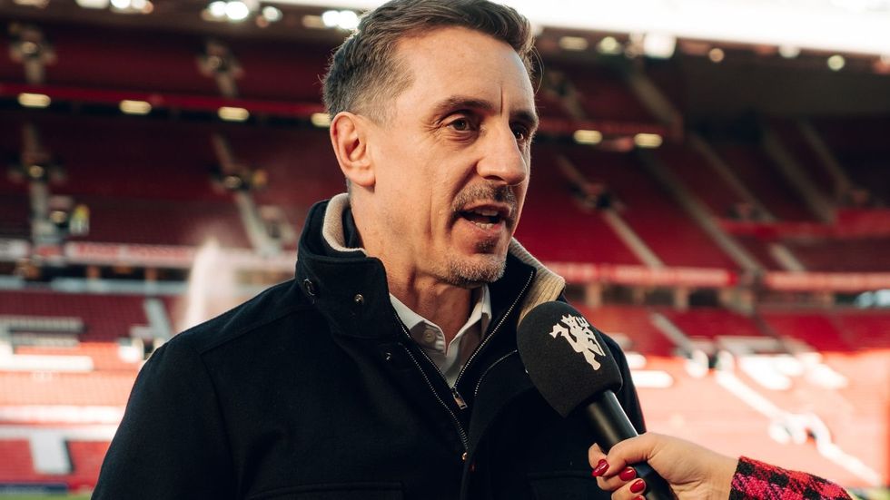 Gary Neville has ripped into Manchester United star Benjamin Sesko, having been left unimpressed by the striker's display in the club's 2-2 draw with Nottingham Forest on Saturday