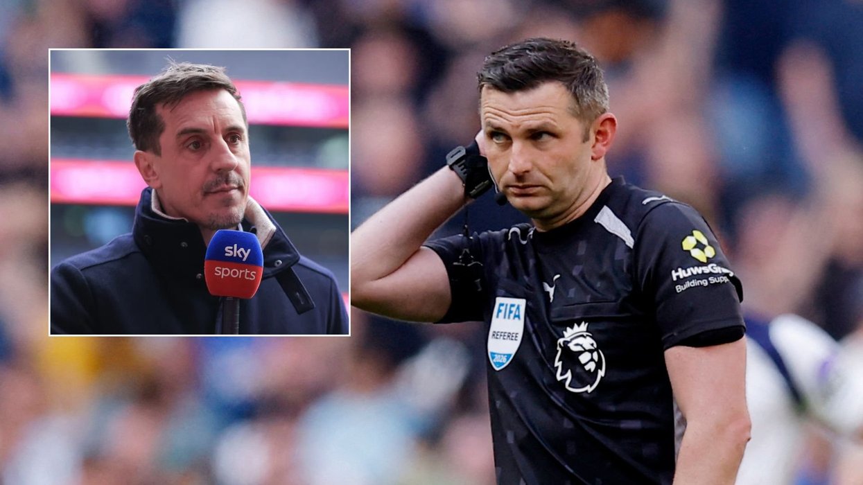 Gary Neville, Michael Oliver