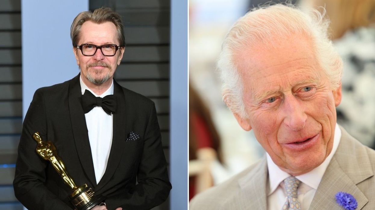 Gary Oldman and King Charles