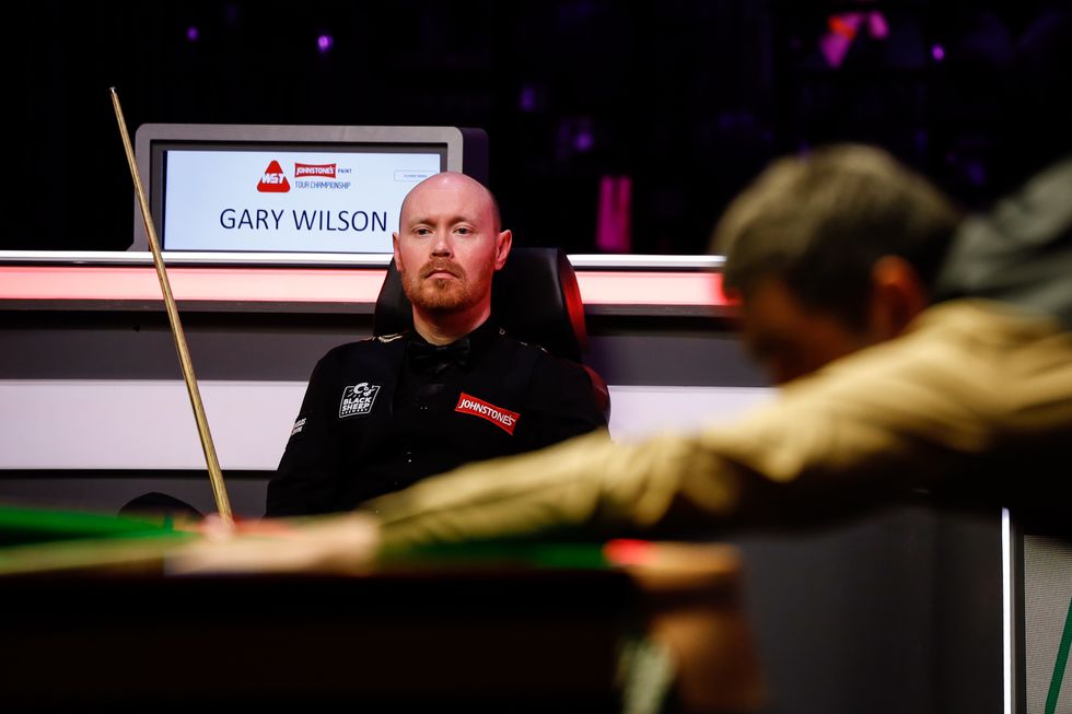 Gary Wilson and Ronnie O'Sullivan
