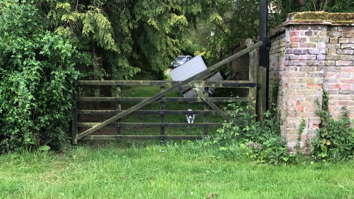 Gate for bridleway
