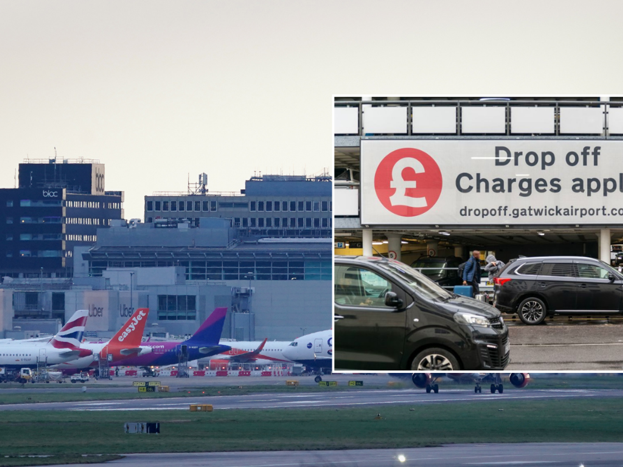 Gatwick Airport drop off