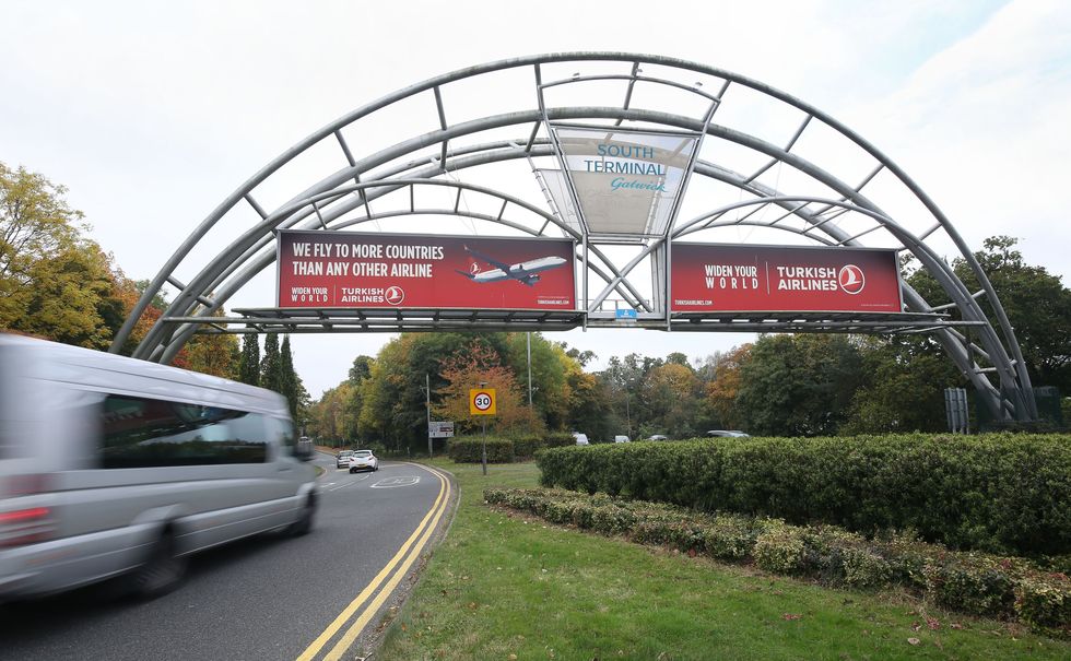 Gatwick entrance