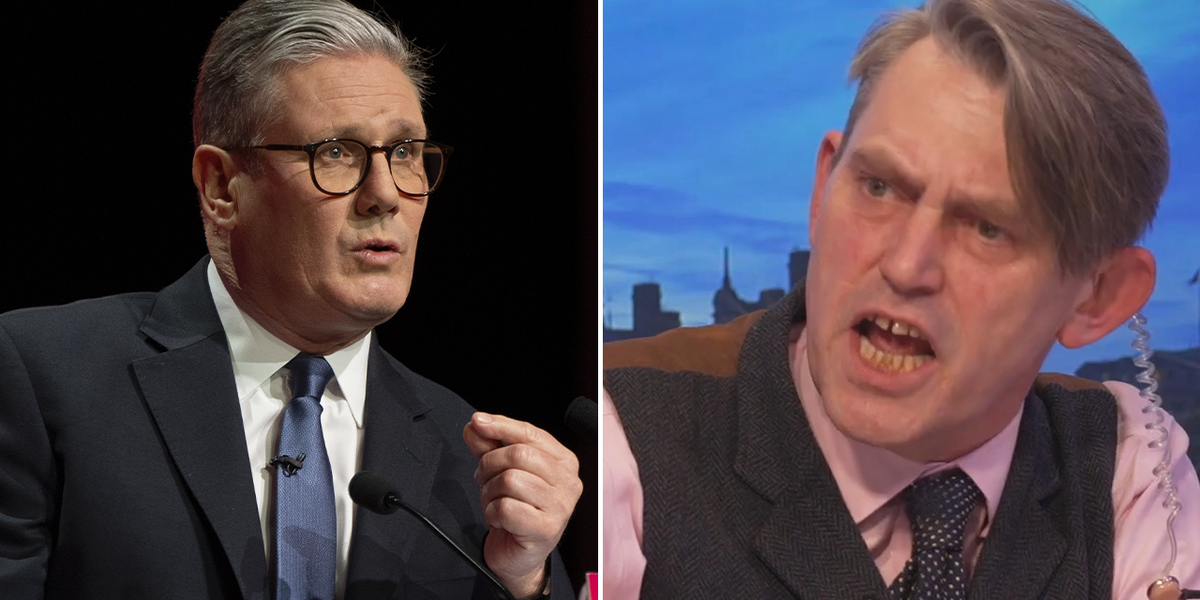 NextImg:Keir Starmer blasted as ‘violent’ protesters target Reform UK: ‘Doesn’t stand up to hard-left violence - he takes the knee instead!’