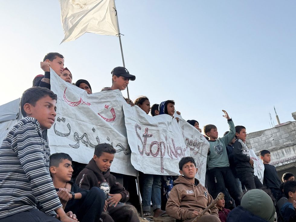 Gaza protests anti-Hamas