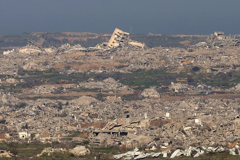 Gaza rubble