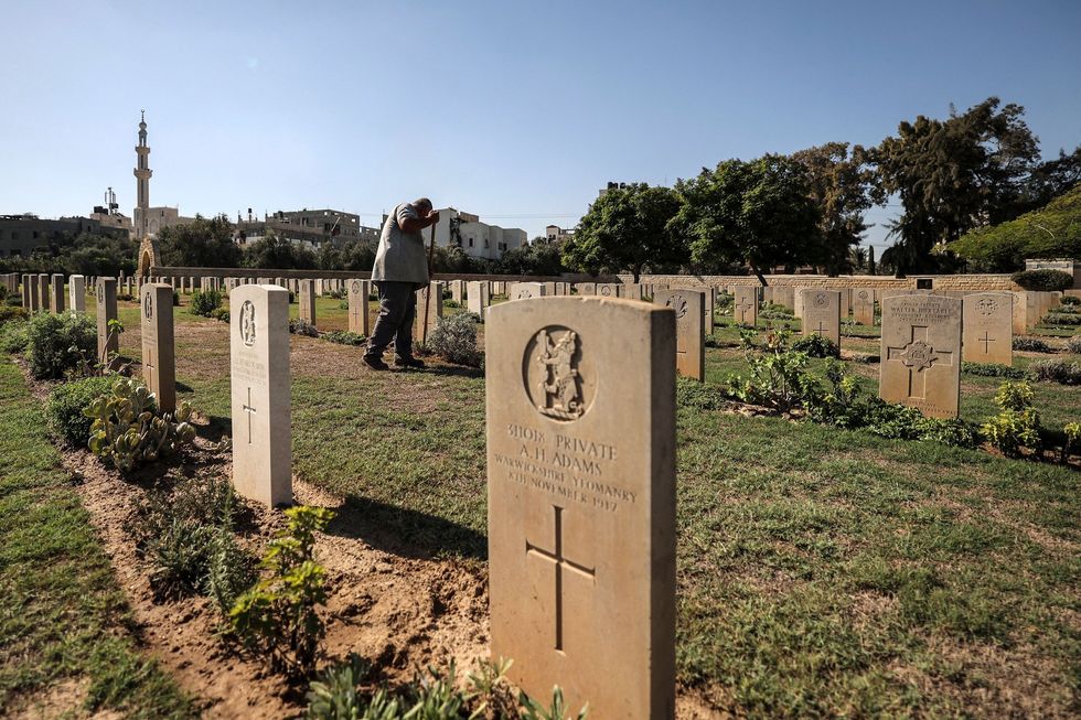 Gaza War Cemetery in al-Tuffah