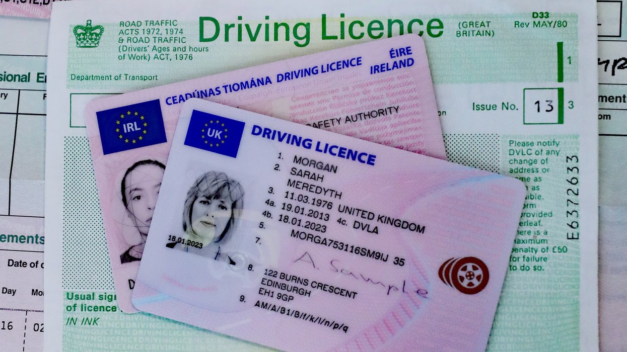 GB driving licence