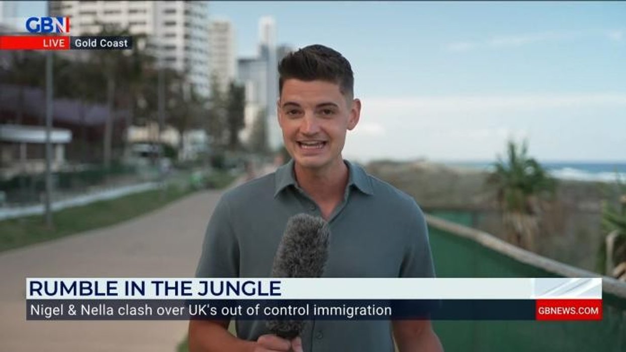 Nigel Farage set for jungle bust-up with former boxer following fiery Twitter exchange last year