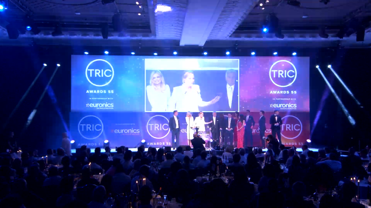 GB News Breakfast accept this year's TRIC Awards