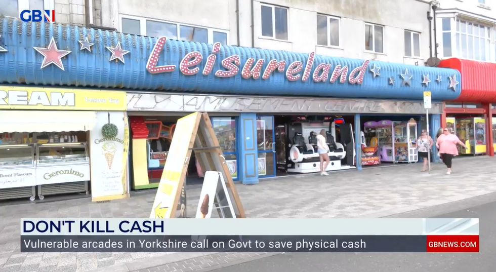GB News British Seaside Industry - Don't Kill Cash grab