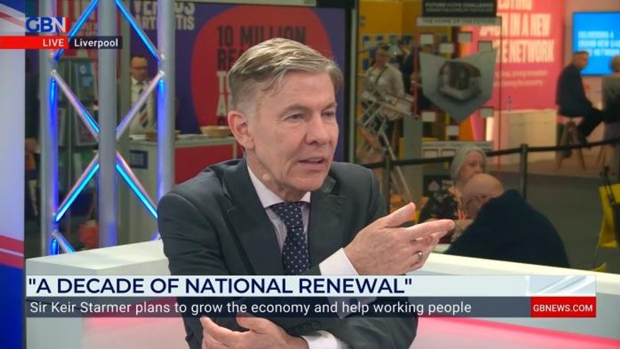 ‘Keep going!’ Lord Mandelson backs GB News as he interrupts live show