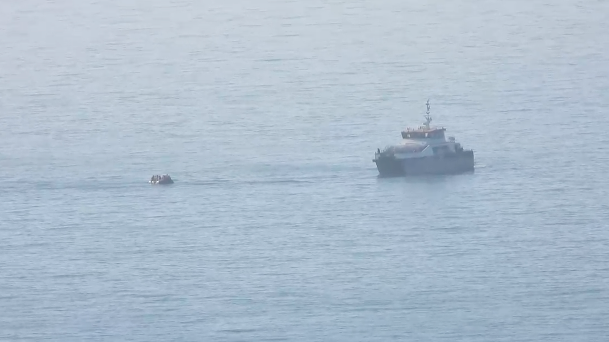 Migrant boat comes close to landing on Kent beach - two years since last small boat made it ashore
