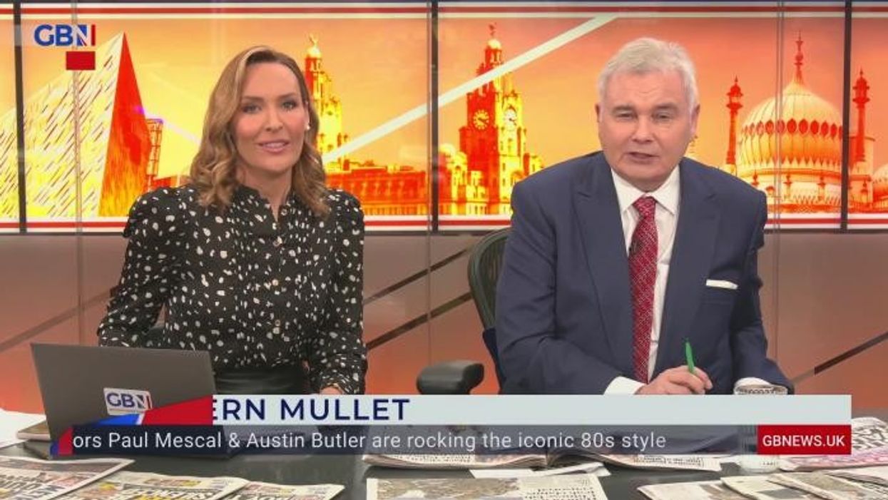 Eamonn Holmes looks unrecognisable with a MULLET in throwback image from the 1980s