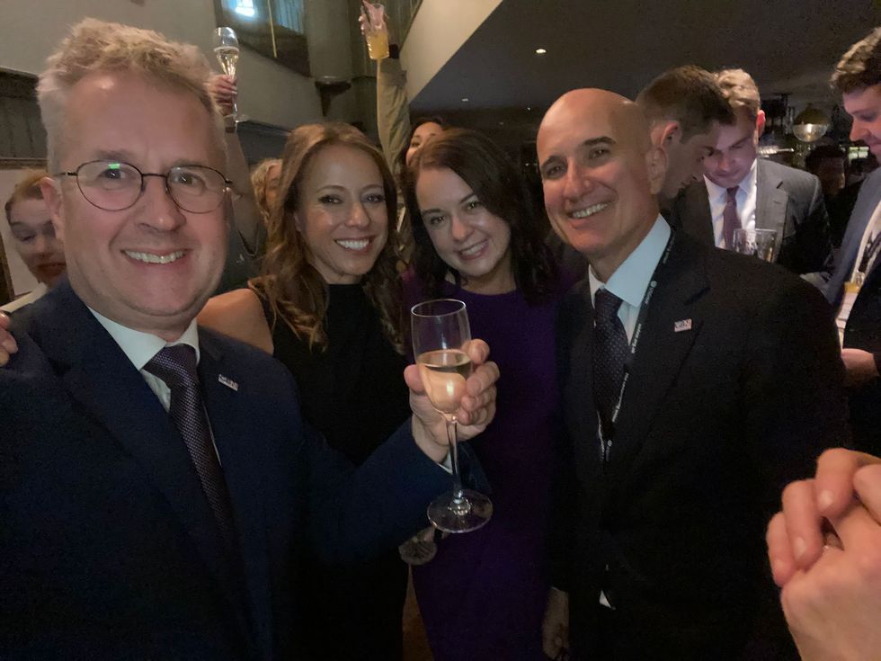 GB News enjoyed its party at the Labour Party Conference last night