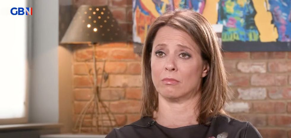 GB News' Gloria was visibly moved by Mr Kyle's revelations