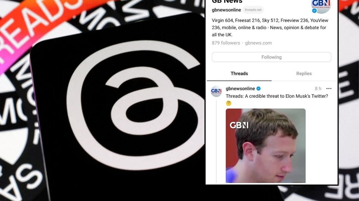 Threads: GB News becomes first British media company to join new social media platform