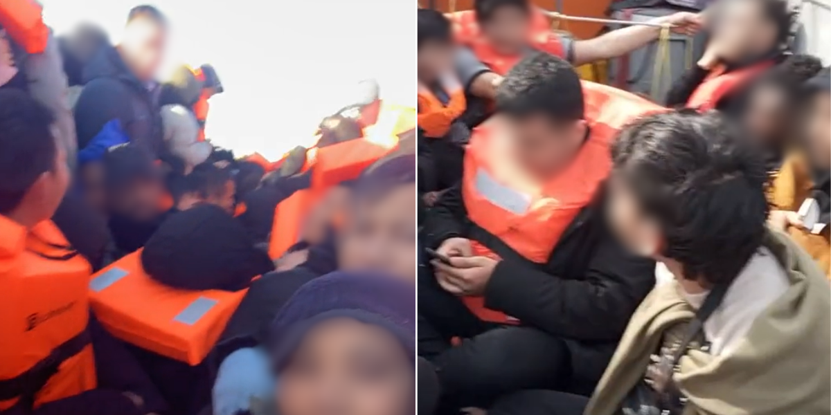 NextImg:Channel migrant arrivals SURGE by 43% in 2024 as another 442 cross by small boat on Easter Sunday