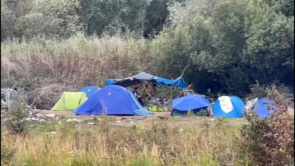 GB News has seen evidence of thousands of people camped around Dunkirk and Calais, waiting to cross the English Channel in small boats.