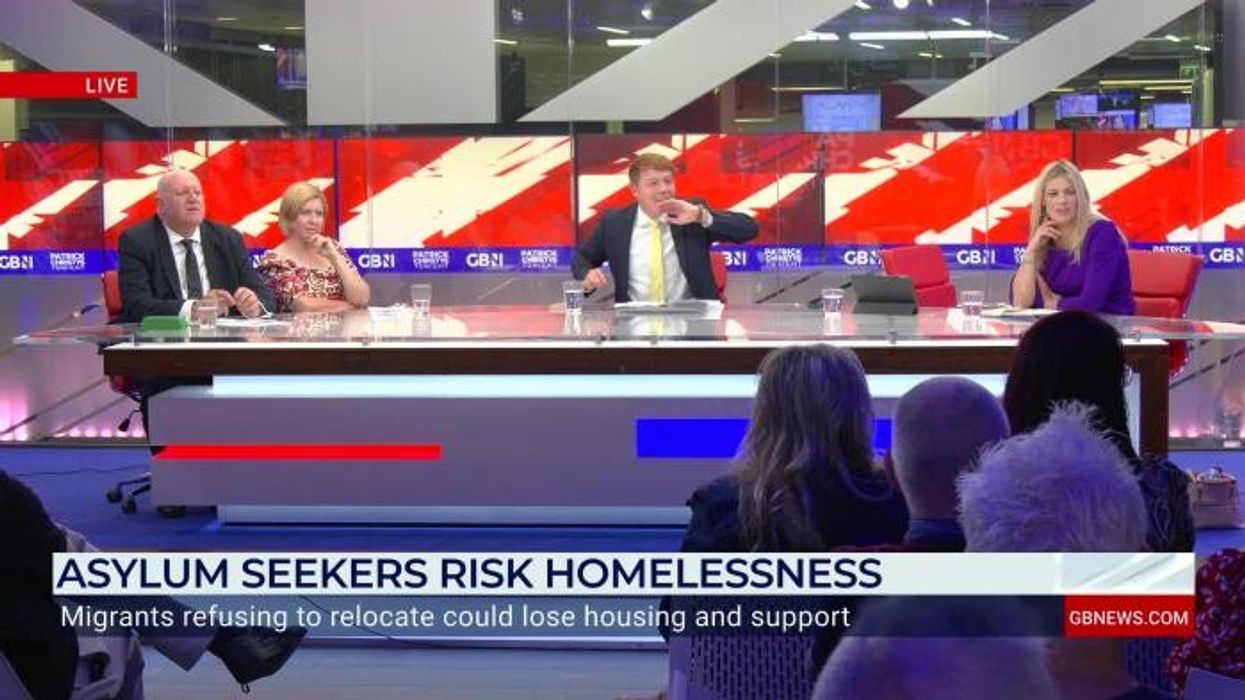 Patrick Christys taken aback as GB News live audience member hails 'intelligent' Calais report: 'You were so brave!'