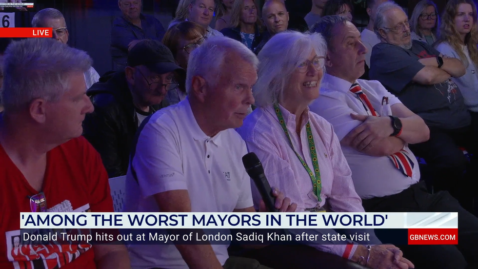 GB News live audience member