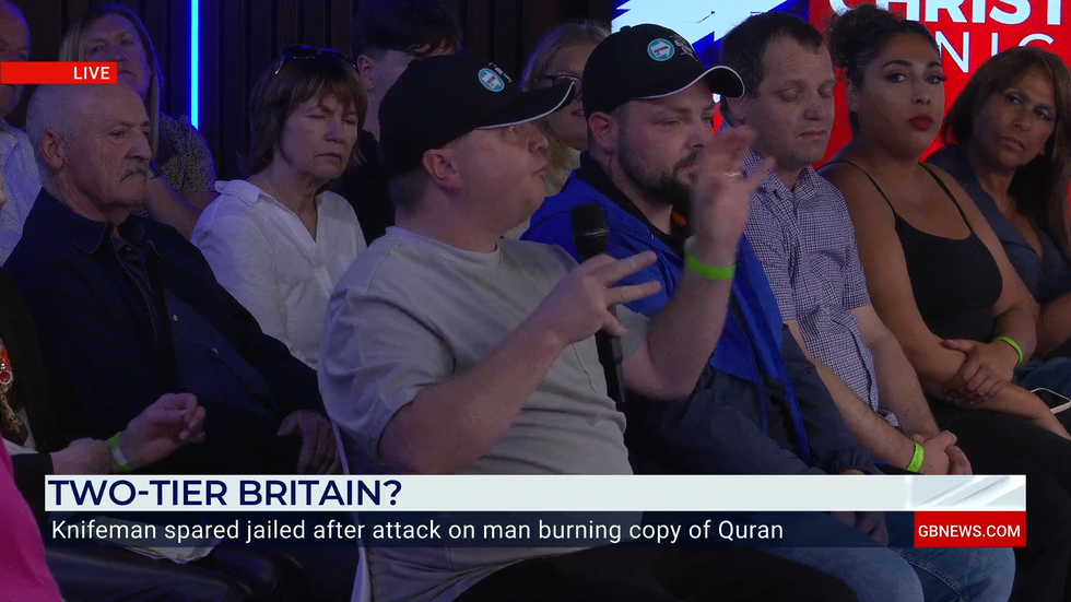 GB News live audience member