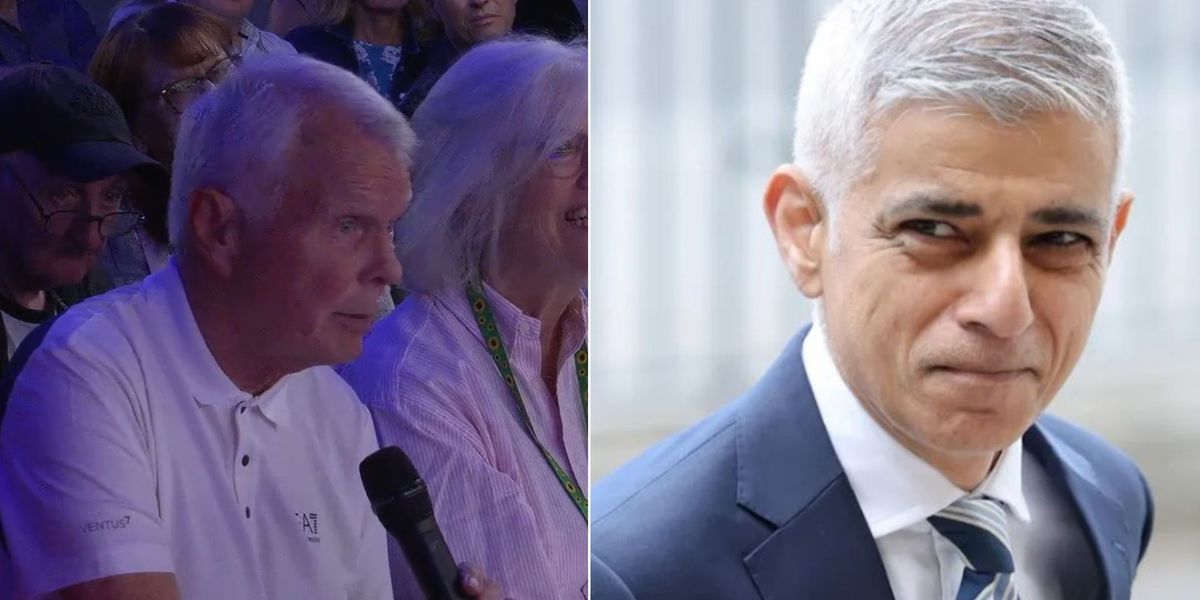 NextImg:GB News live audience member hits out at 'nasty' Sadiq Khan: 'Arrogant and despicable!'
