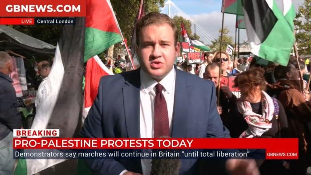 Three pro-Palestine protesters charged after calling for 'intifada' in first of its kind prosecution