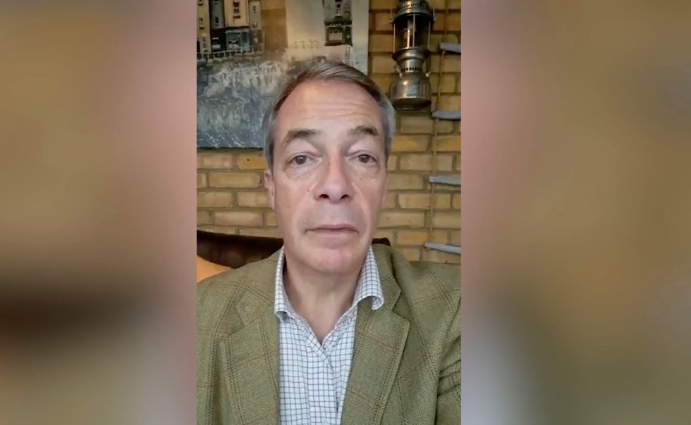 GB News' Nigel Farage called Lord Frost out for his comments
