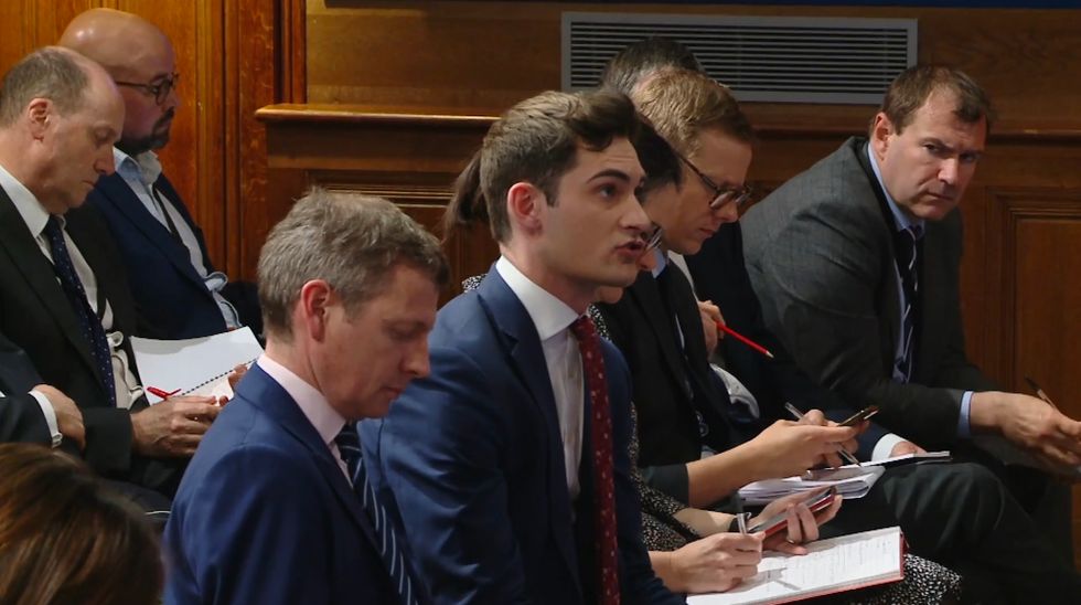 GB News Political Correspondent Tom Harwood quizzes the Prime Minister over Sue Gray report.