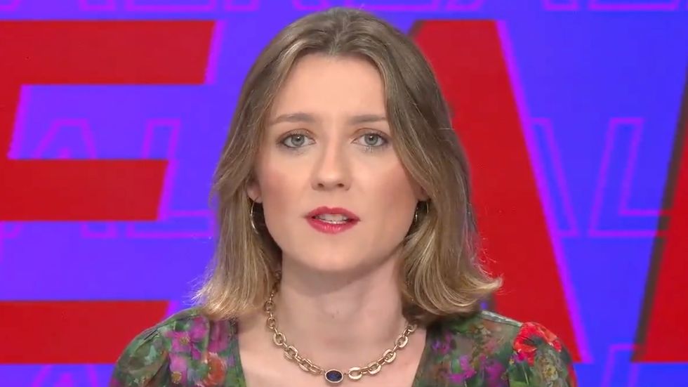 GB News' political reporter, OIlivia Utley.