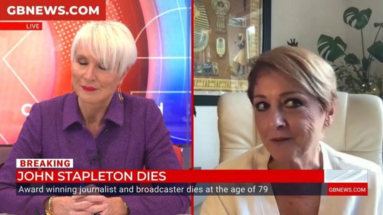 ‘Devastated’ Anne Diamond pays emotional tribute to John Stapleton in touching GB News moment