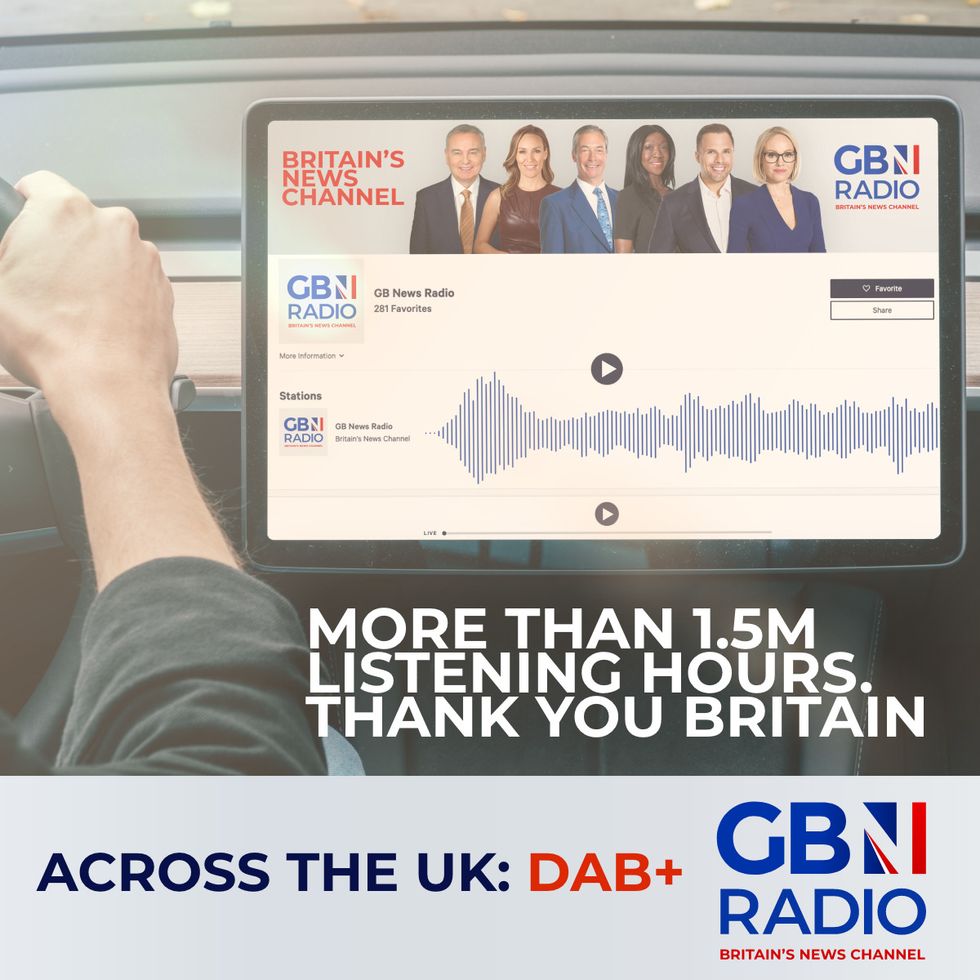 GB News Radio is available across the UK on DAB+