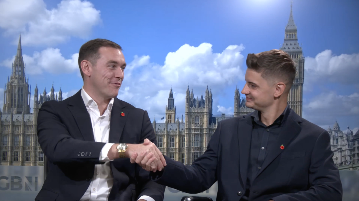 GB News reporter Ben Leo