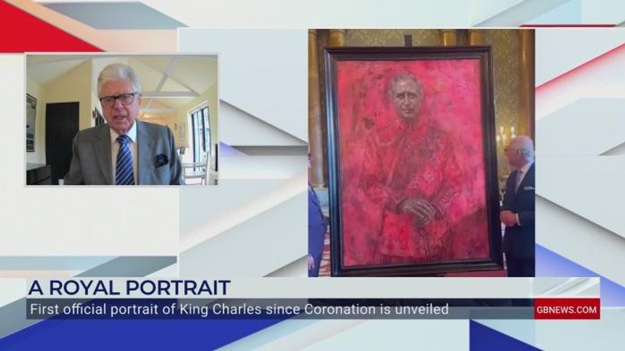 King Charles’s ‘creepy’ portrait by AI powered humanoid robot faces backlash