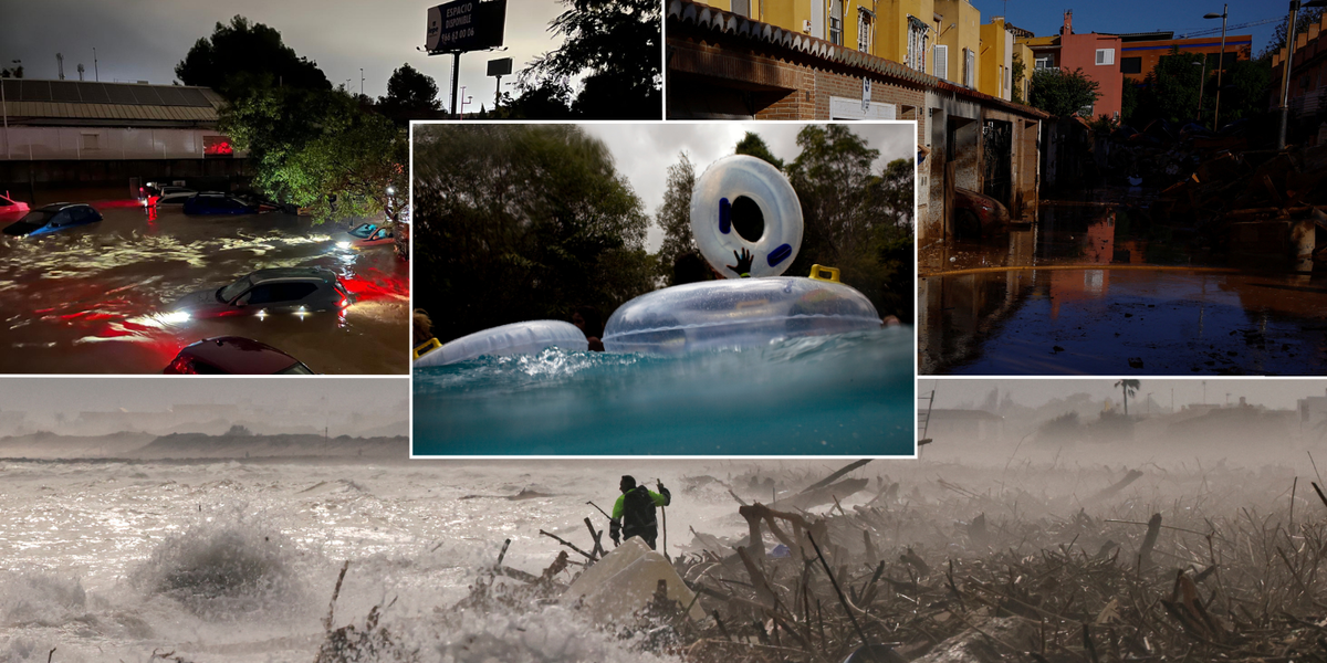 NextImg:Carefree British expats 'had fun' and jumped in inflatables during deadly Spanish floods