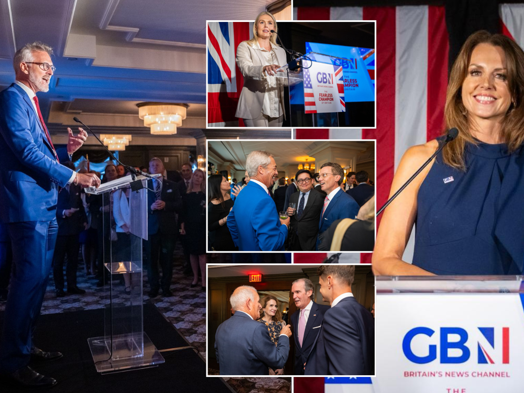 GB News US show launch party